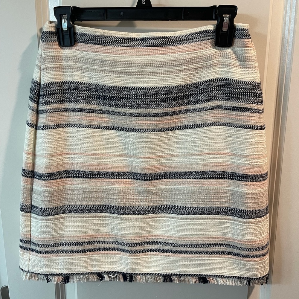 Loft tweed skirt